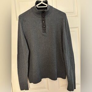 Banana Republic Gray Turtleneck Sweater